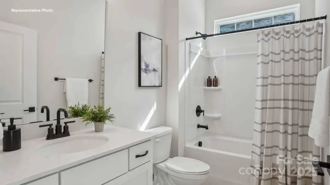 Furnished interior view inside a new home in Sylvan Creek, Denver (Image 11).