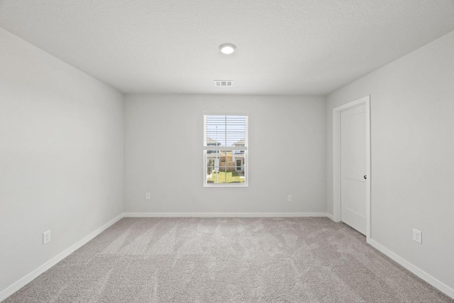 Spacious, unfurnished interior of a new home in Lonestar Collection at Paloma at Sanford Farms, Waller (Image 13). Spacious, unfurnished interior of a new home in Lonestar Collection at Paloma at Sanford Farms, Waller (Image 13).