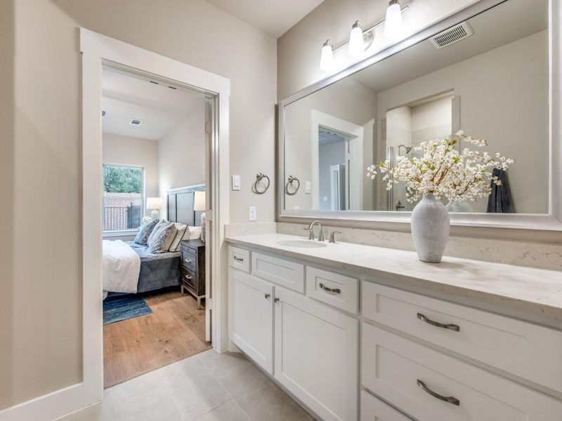 Furnished interior view inside a new home in Ladera Little Elm, Little Elm (Image 6).