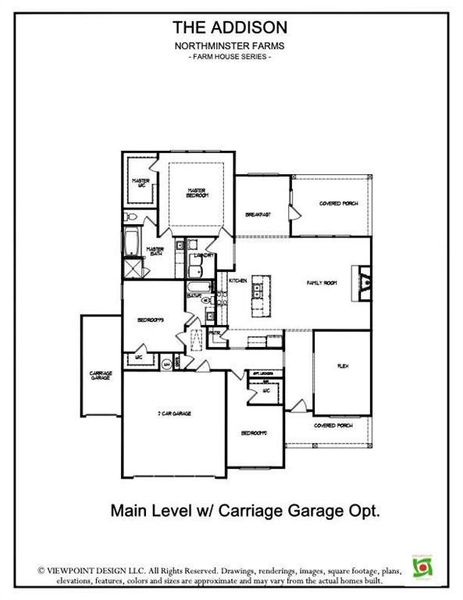 2D floor plan layout of this home in , Jefferson, GA (Image 3).