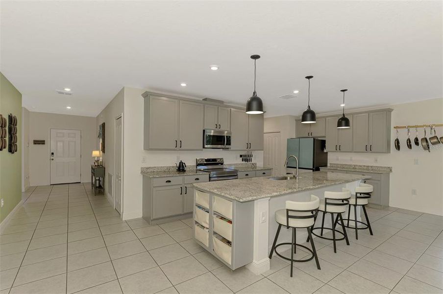 Furnished interior view inside a new home in , Punta Gorda (Image 46).