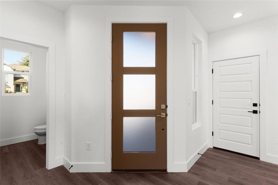 Spacious, unfurnished interior of a new home in , Burnet (Image 16).