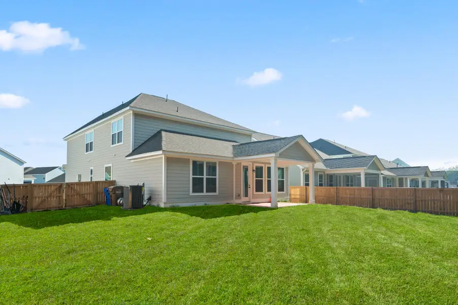 Exterior details and patio area of a home in , Moncks Corner (Image 4).