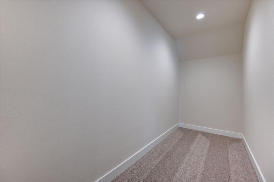 This inside storage room is great for your holiday decor