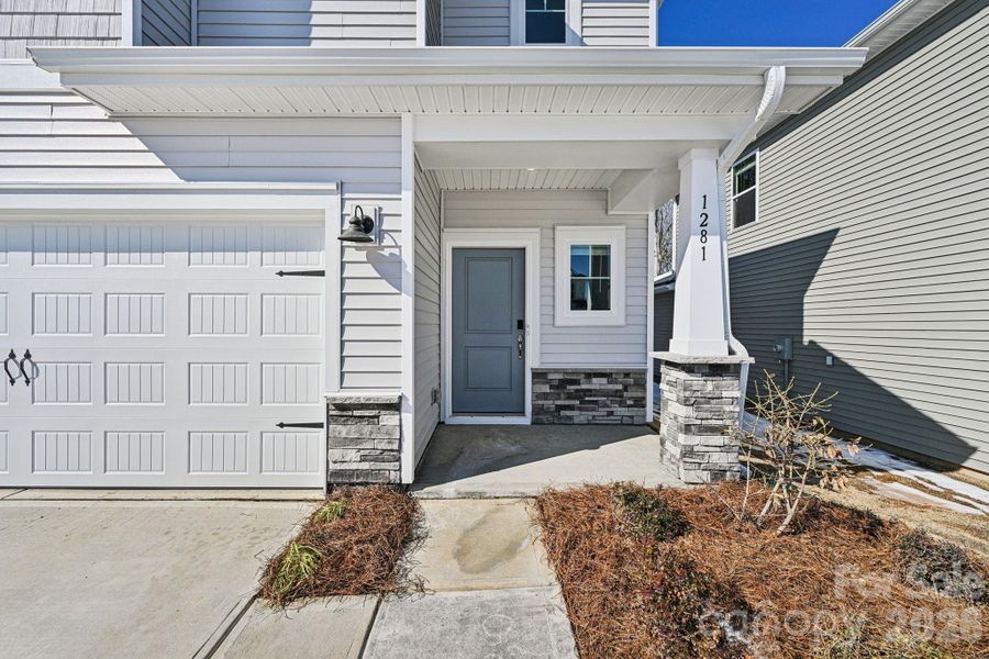 Exterior details and patio area of a home in Walnut Reserve, Conover (Image 1). Exterior details and patio area of a home in Walnut Reserve, Conover (Image 1).