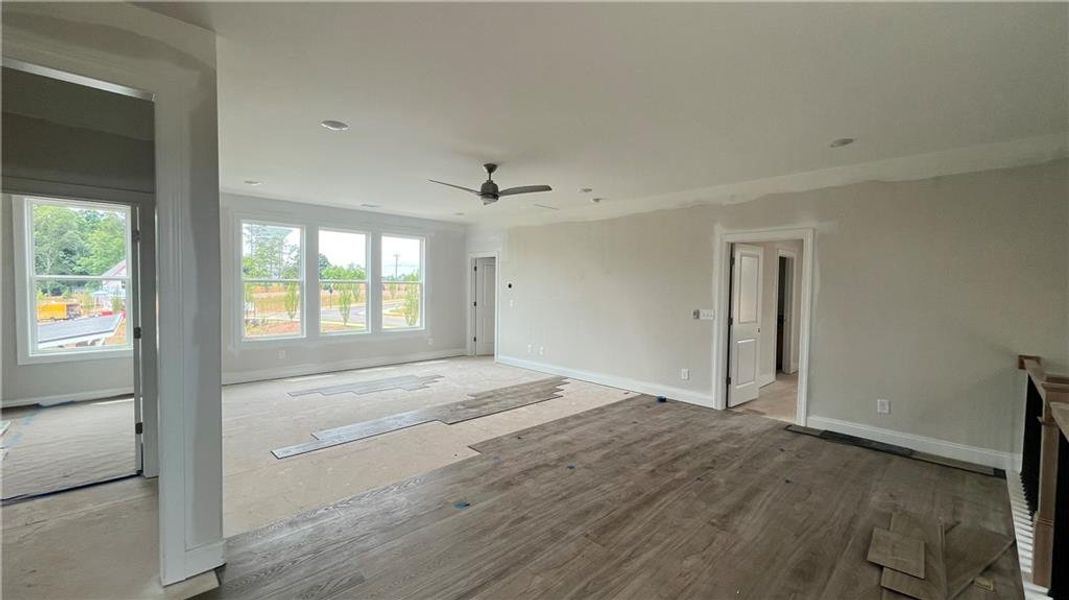In-progress construction of a new home in , Canton, GA (Image 30).