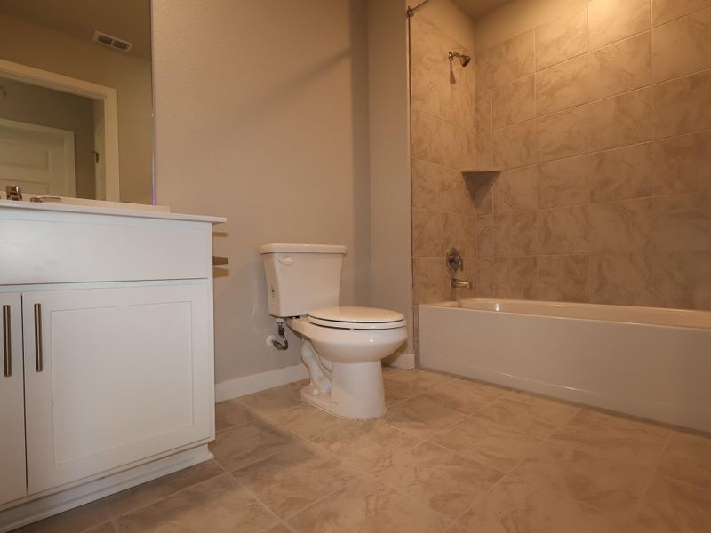 Furnished interior view inside a new home in Cascades at Onion Creek, Austin (Image 4).