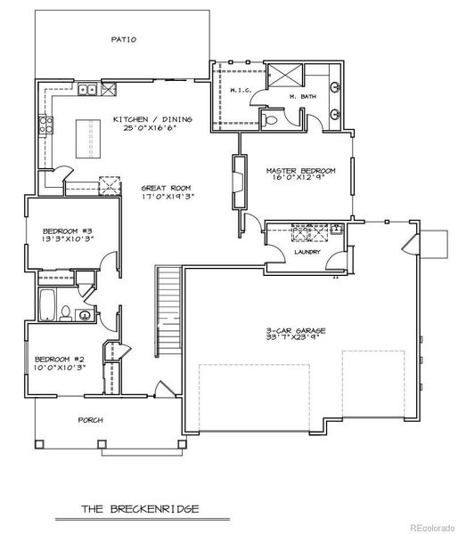 2D floor plan layout of this home in , Johnstown, CO (Image 2). 2D floor plan layout of this home in , Johnstown, CO (Image 2).