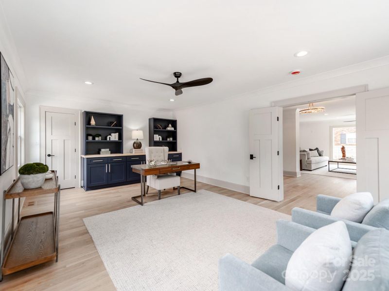 Furnished interior view inside a new home in , Charlotte (Image 12).