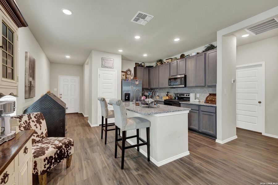 Furnished interior view inside a new home in Meadows of Martindale, Seguin (Image 15).