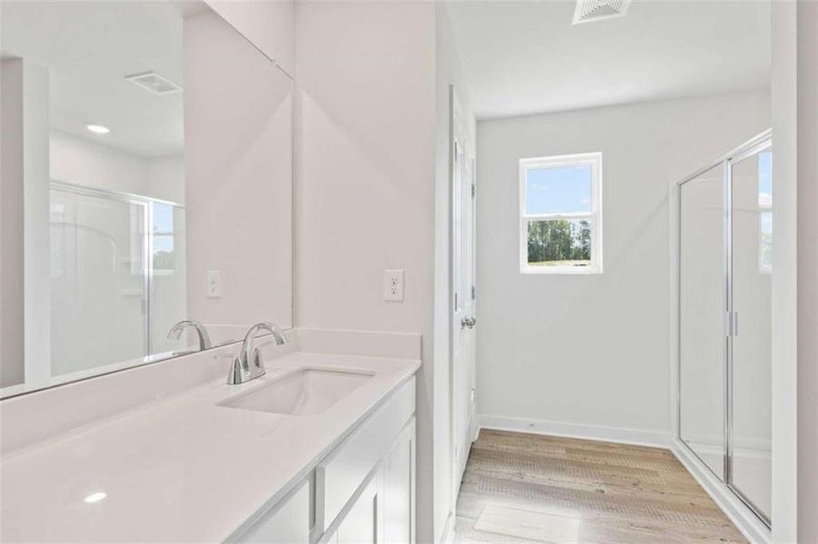 Furnished interior view inside a new home in , Lawrenceville (Image 9).