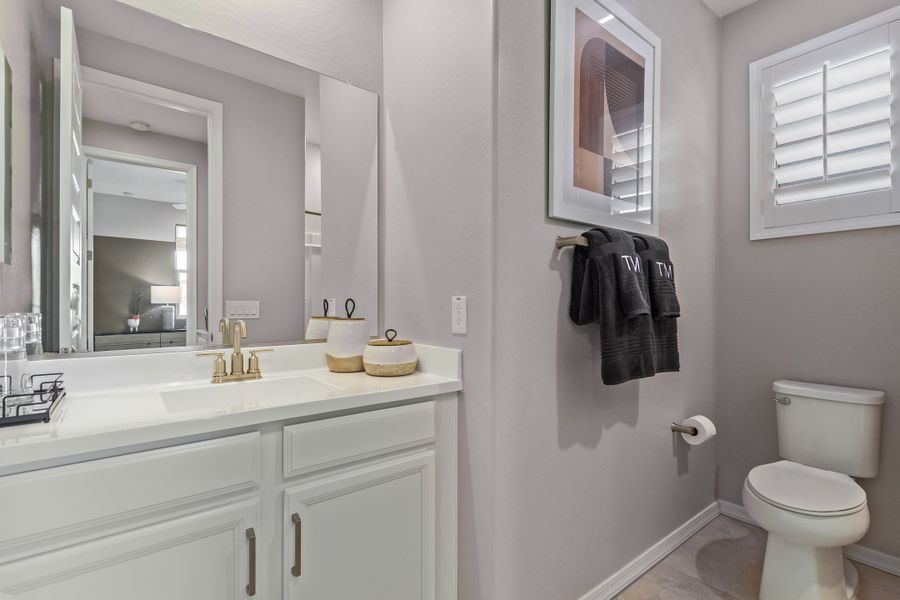 Furnished interior view inside a new home in Rancho Mercado, Surprise (Image 19).