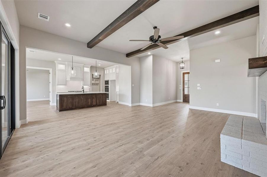Spacious, unfurnished interior of a new home in LeTara, Haslet (Image 26).