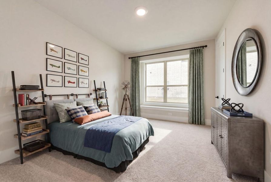 Furnished interior view inside a new home in Park Place, Prosper (Image 19). Furnished interior view inside a new home in Park Place, Prosper (Image 19).