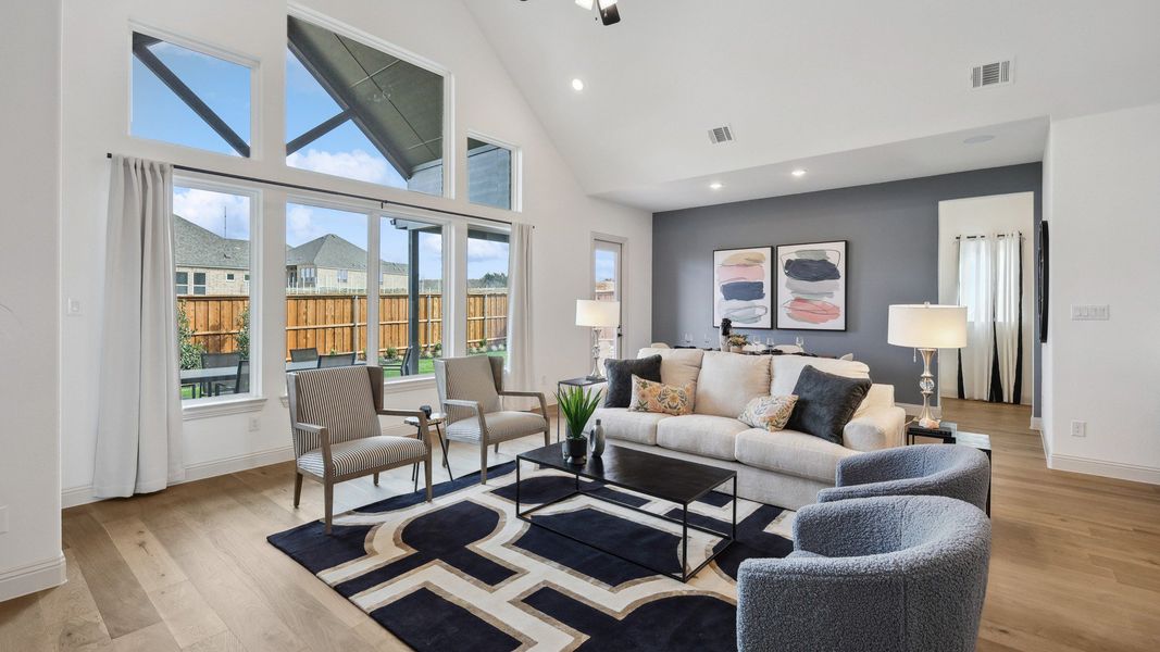 Model home photos of similar floorplans, not pictures of actual home.