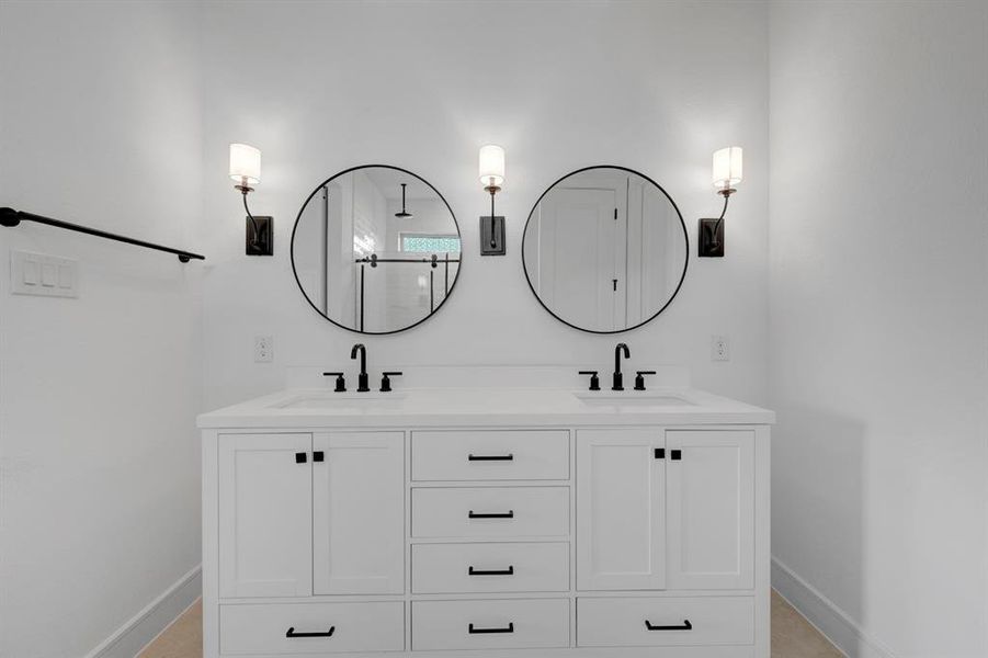 Furnished interior view inside a new home in Heath Golf & Yacht Villas, Heath (Image 15).