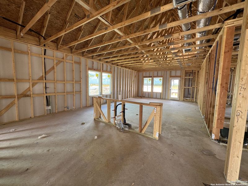 In-progress construction of a new home in The Preserve at the Wilder, Adkins, TX (Image 24).