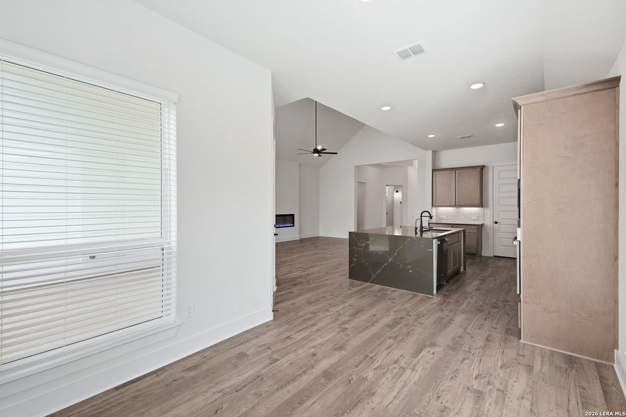 Furnished interior view inside a new home in The Reserve at Potranco Oaks, Castroville (Image 17).