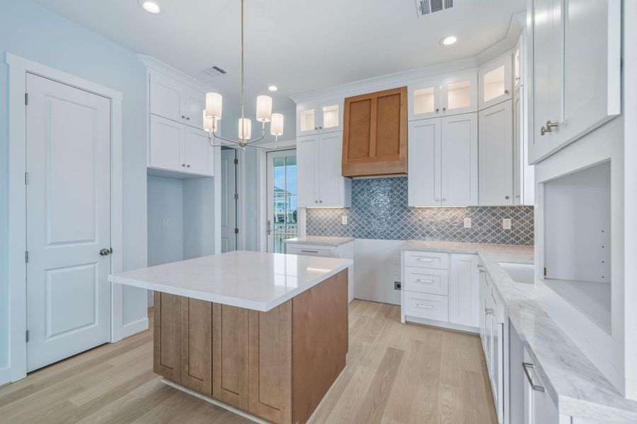Furnished interior view inside a new home in , Galveston (Image 14).