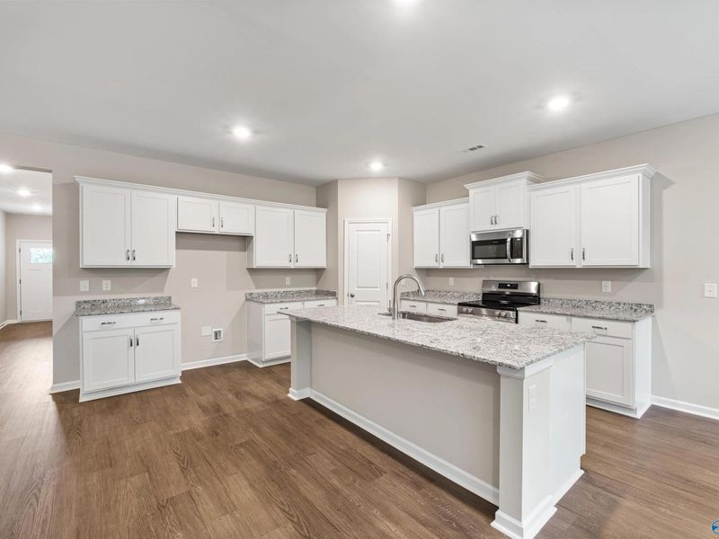 Furnished interior view inside a new home in Bailey Park, Fayetteville (Image 5).