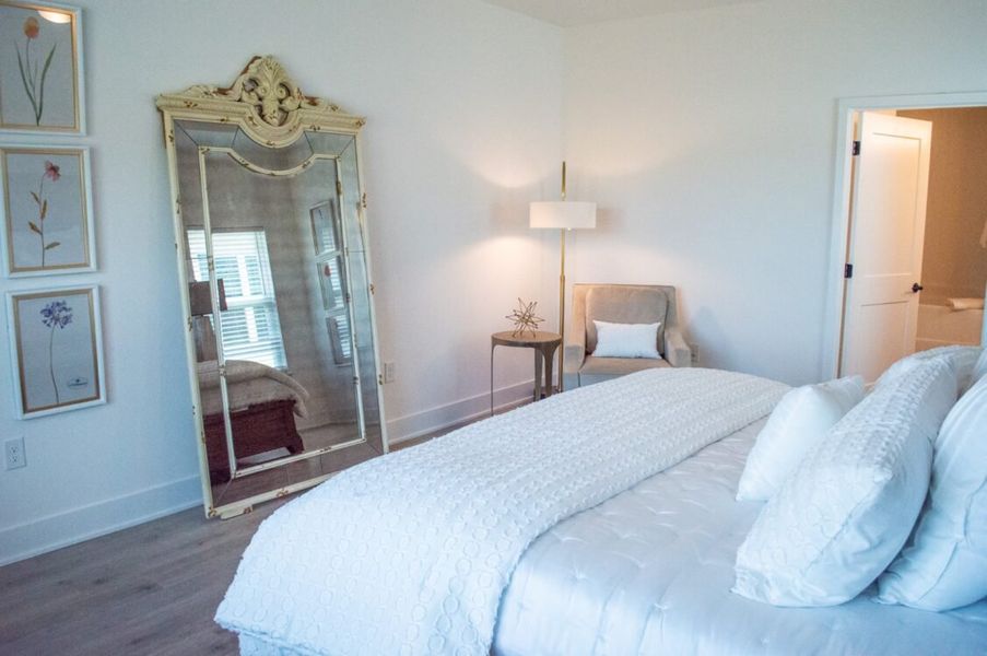 Furnished interior view inside a new home in Parkland Place, Pace (Image 10).