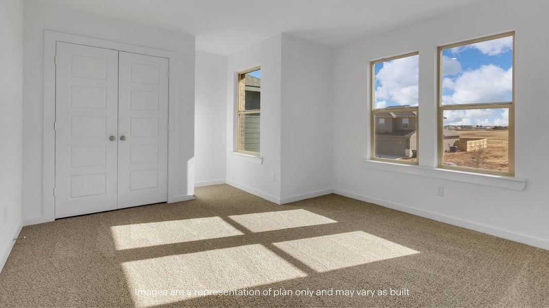 Spacious, unfurnished interior of a new home in Overlook West, Wolfforth (Image 16).