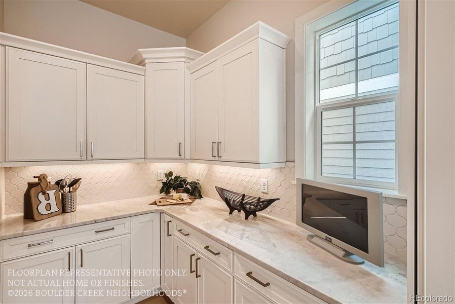 Furnished interior view inside a new home in , Broomfield (Image 22).