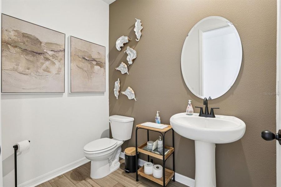 Furnished interior view inside a new home in Hawks Run, Kissimmee (Image 45).