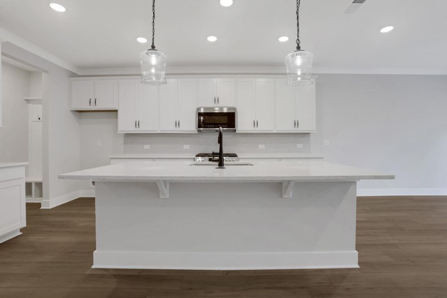 Furnished interior view inside a new home in Villas at Dawsonville Townhomes, Dawsonville (Image 7).