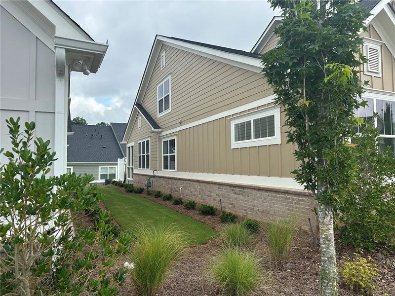 Exterior details and patio area of a home in , Cumming (Image 27).