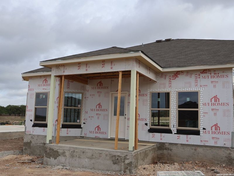 In-progress construction of a new home in Greenspoint Heights, Seguin, TX (Image 36).