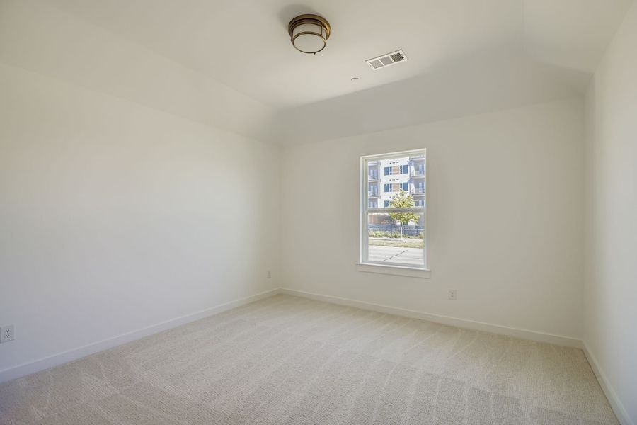 Spacious, unfurnished interior of a new home in Castle Hills Northpointe - Townhomes, Carrollton (Image 25). Spacious, unfurnished interior of a new home in Castle Hills Northpointe - Townhomes, Carrollton (Image 25).