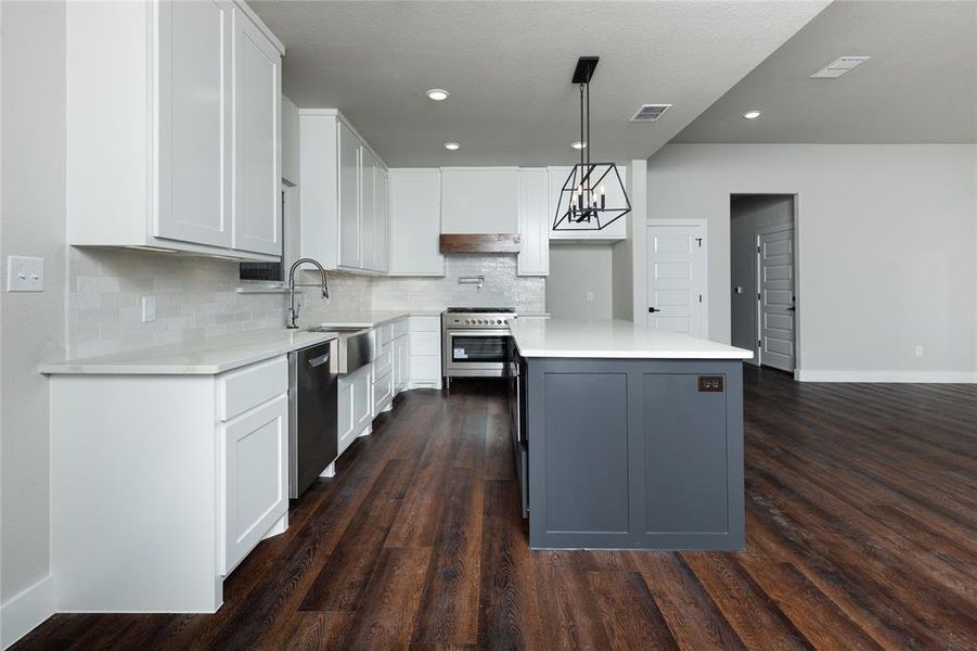 Furnished interior view inside a new home in , Graham (Image 11).