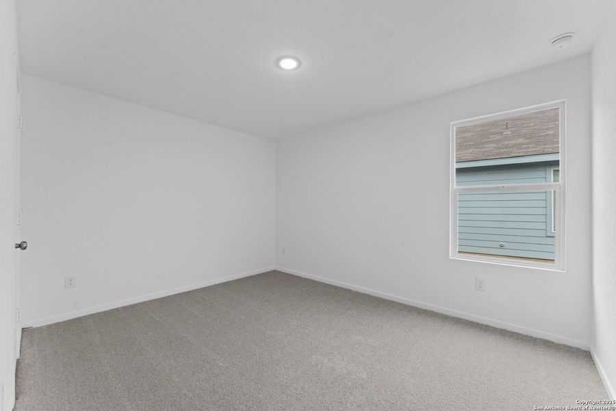 Spacious, unfurnished interior of a new home in Voss Farms: Watermill Collection, New Braunfels (Image 23).