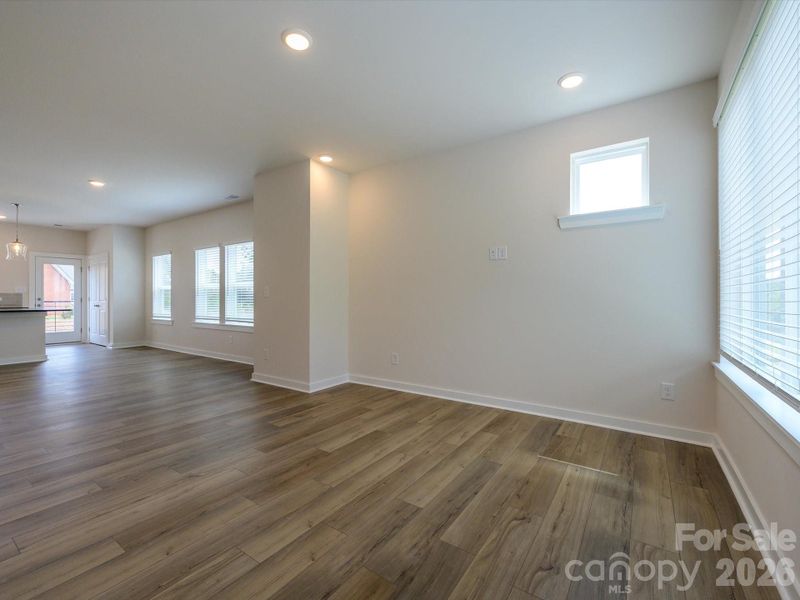 Spacious, unfurnished interior of a new home in Central Living at Craig, Charlotte (Image 24).