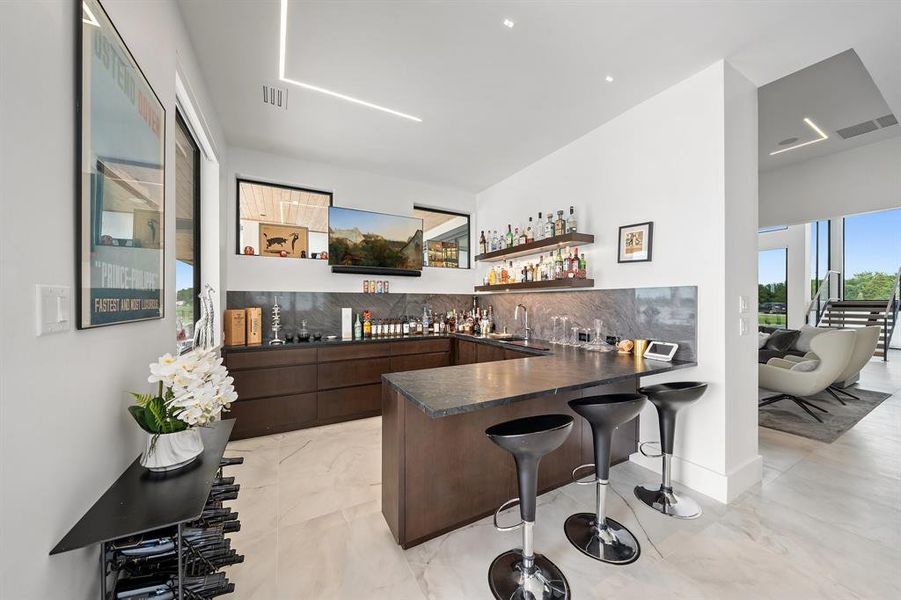 Furnished interior view inside a new home in , Frisco (Image 28).