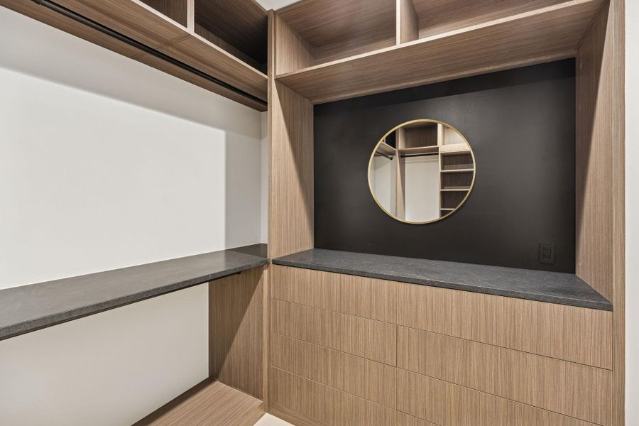 View of spacious closet