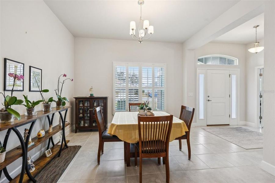 Furnished interior view inside a new home in Oaks at Ocala Crossings, Ocala (Image 24).