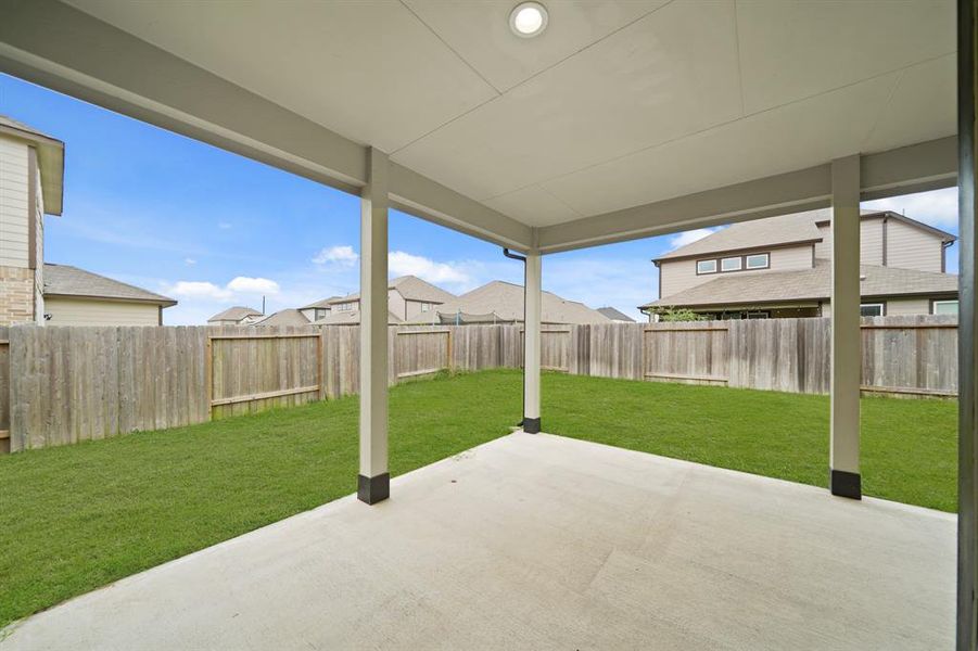Now this is where the fun begins! How is this for a great place to relax and enjoy that Texas breeze?