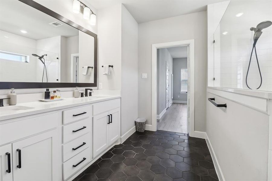 Furnished interior view inside a new home in , Arlington (Image 16).