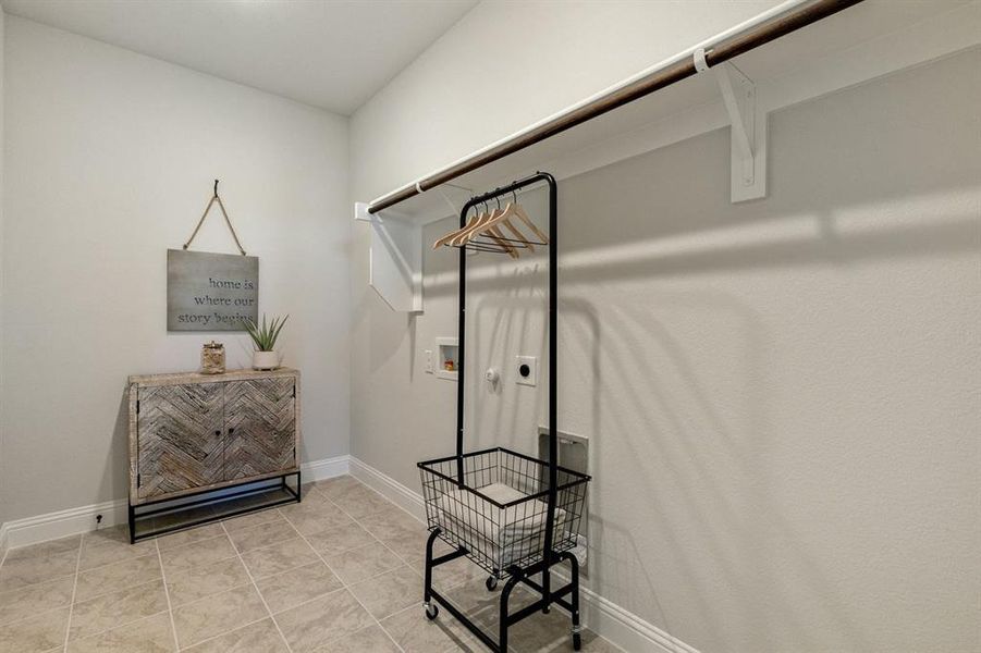 Furnished interior view inside a new home in Westside Preserve, Midlothian (Image 26).