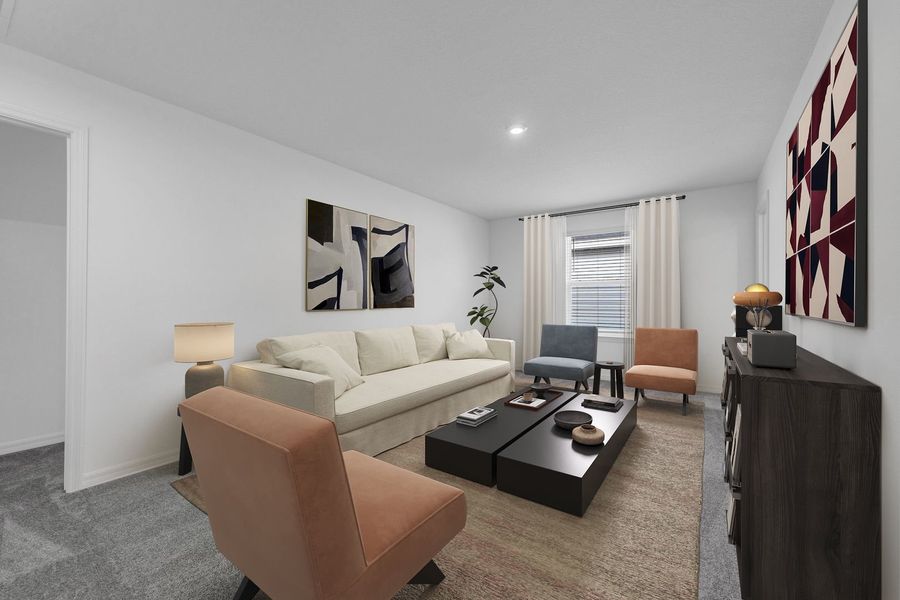 Spacious Loft Area