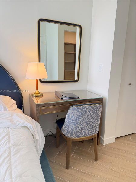 Furnished interior view inside a new home in , Miami (Image 9).