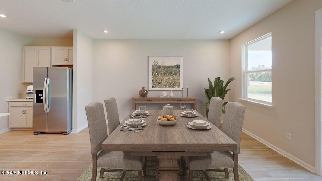 Furnished interior view inside a new home in Sandridge Hills, Green Cove Springs (Image 5).