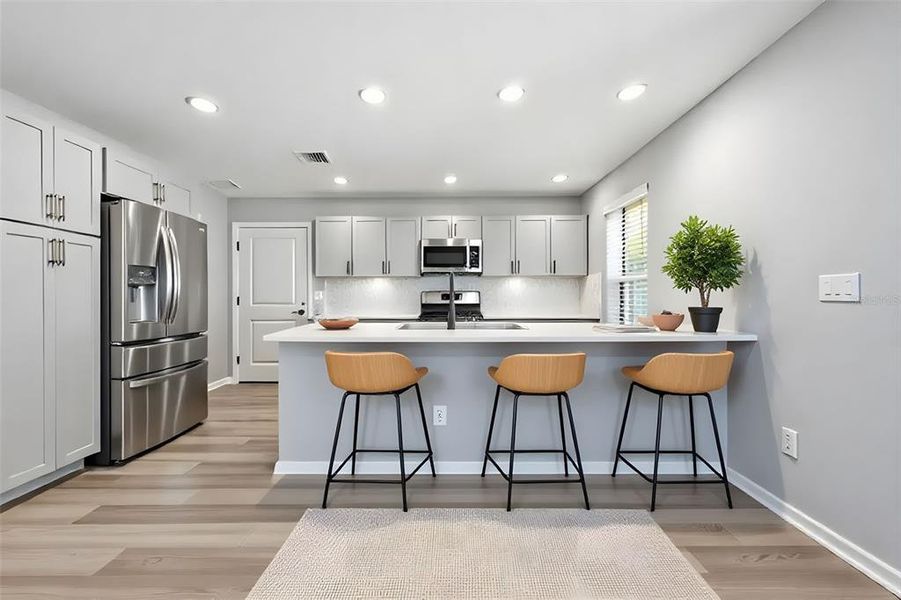 Furnished interior view inside a new home in , Okahumpka (Image 10). Furnished interior view inside a new home in , Okahumpka (Image 10).