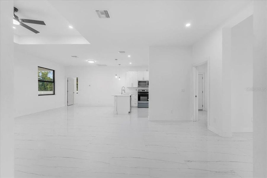 Spacious, unfurnished interior of a new home in , Cape Coral (Image 11). Spacious, unfurnished interior of a new home in , Cape Coral (Image 11).
