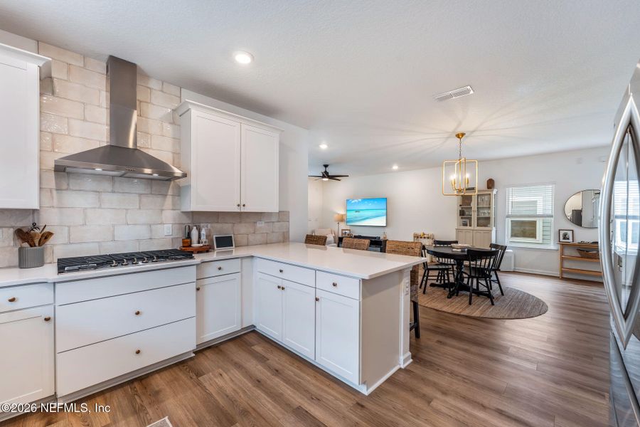 Furnished interior view inside a new home in , St. Augustine (Image 17).