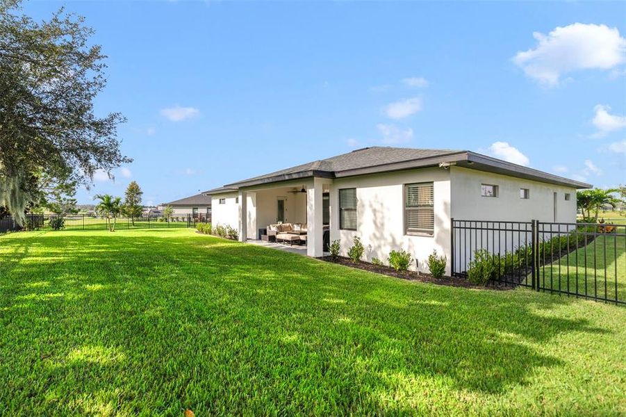 Exterior details and patio area of a home in , Auburndale (Image 2). Exterior details and patio area of a home in , Auburndale (Image 2).