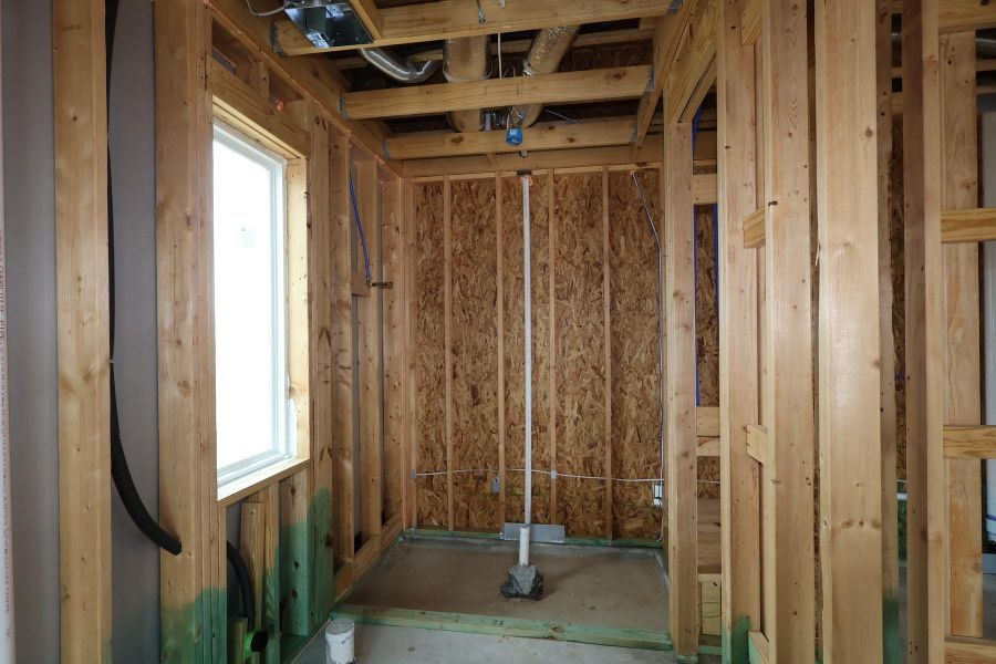 In-progress construction of a new home in Dunham Pointe, Cypress, TX (Image 20).