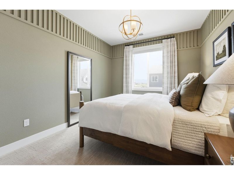 Furnished interior view inside a new home in , Fort Collins (Image 18).